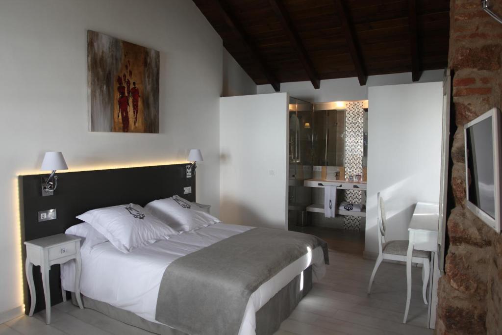 La Casa Del Medico Hotel Boutique Villanueva de Córdoba Szoba fotó